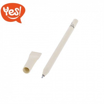 Penna biro in cartone del latte riciclato