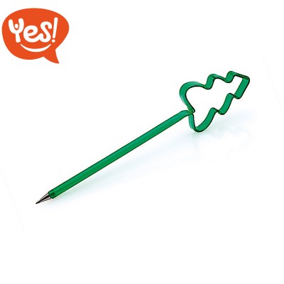 Penna con albero di Natale