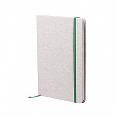 Quaderno con copertina in cotone