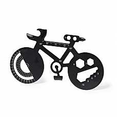 Set attrezzi a forma di bicicletta