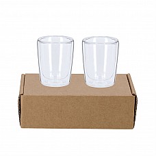 Set bicchierini in vetro