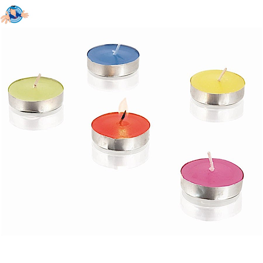 Set candele colorate, Logo Personalizzato