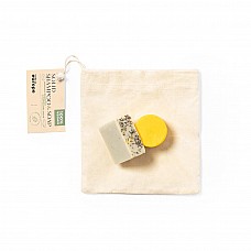Set ecologico cosmetici solidi shampoo e sapone vegani