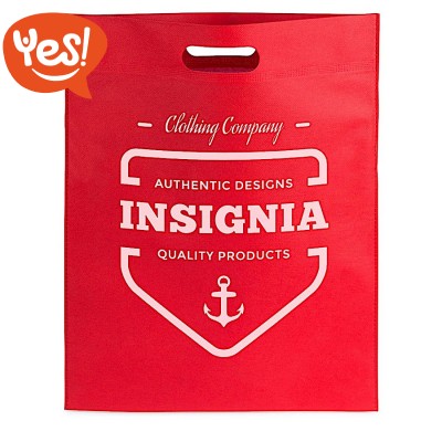 Shopper in TNT manici fustellati