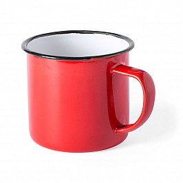 Tazza in metallo smaltato