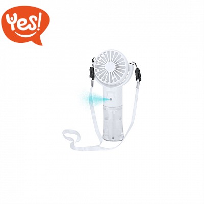 Ventilatore portatile ricaricabile con nebulizzatore