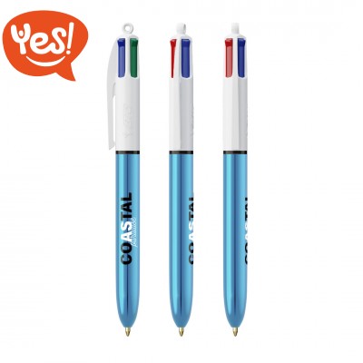 Penna a sfera Bic 4 Colours Shine