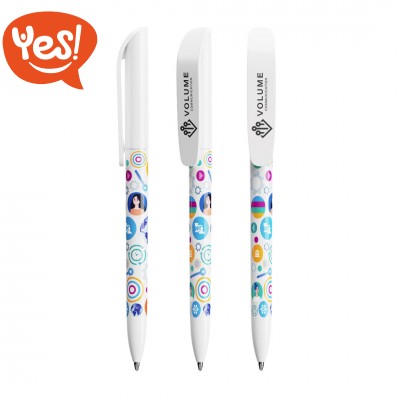 Penna a sfera Bic Super Clip