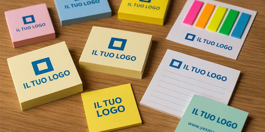 Blocchetti adesivi personalizzati per la tua azienda