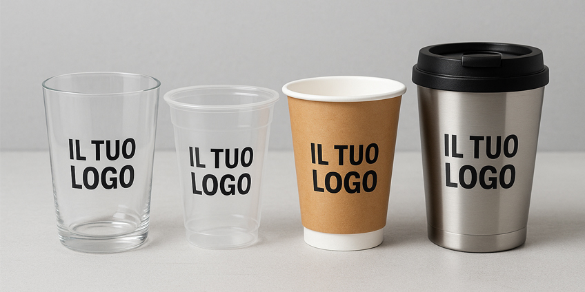 Bicchieri personalizzati per eventi e aziende: un gadget utile e originale