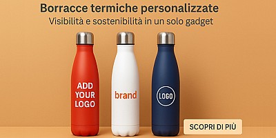 Borracce termiche personalizzate: visibilità e sostenibilità in un solo gadget