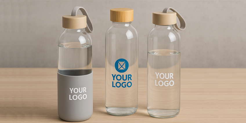 Borracce personalizzate in vetro: eleganza e sostenibilità per il tuo brand