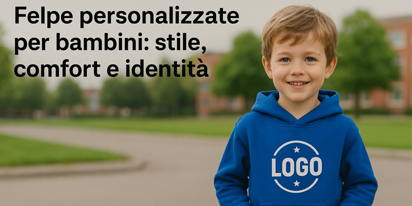 Felpe personalizzate per bambini: crea capi unici per la scuola e il tempo libero