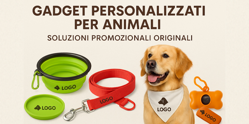 Gadget per animali con logo: fidelizza i clienti amanti degli animali