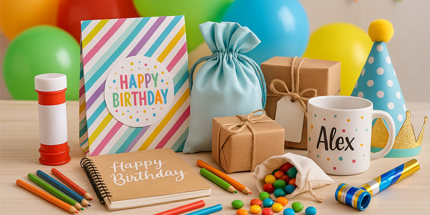 Gadget personalizzati per feste di compleanno: sorprendi i tuoi invitati