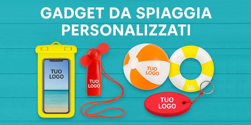Scopri i gadget estivi personalizzati perfetti per la spiaggia