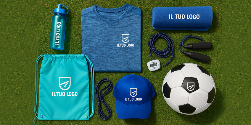Promuovi il tuo brand con gadget sportivi e da svago