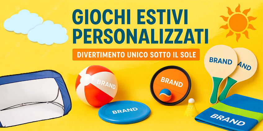 Gadget da Spiaggia Personalizzati: Idee Gioco per l’Estate