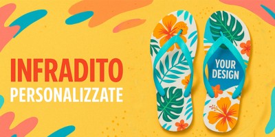 Infradito con logo personalizzato: il gadget estivo perfetto