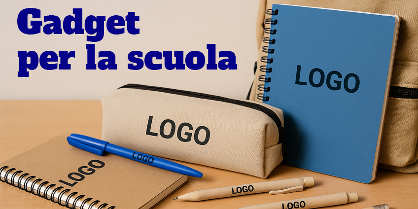 Gadget per la scuola personalizzati: pratici, utili e promozionali