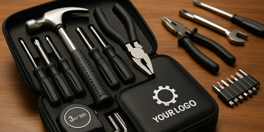 Set Attrezzi Personalizzati con Logo: l’Idea Regalo Perfetta
