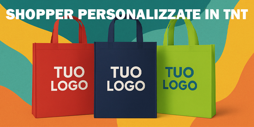 Shopper TNT con Logo: La Soluzione Promozionale Pratica ed Efficace