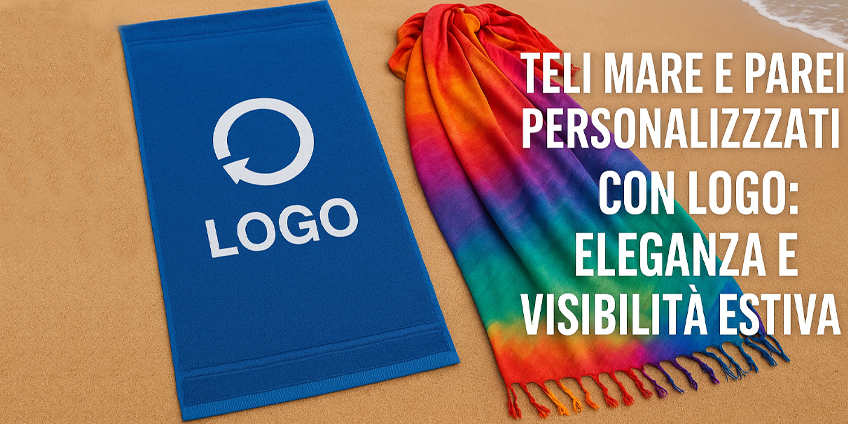 Personalizza teli mare e parei per promuovere il tuo brand in spiaggia
