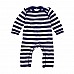 Pigiamino baby a strisce