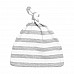 Cappellino baby a strisce