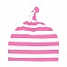 Cappellino baby a strisce