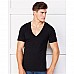 T-shirt unisex con profonda scollatura a V