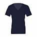 T-shirt unisex con profonda scollatura a V