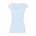 T-Shirt a costine sottili con scollatura a V T-Shirt a costine sottili con scollatura a V