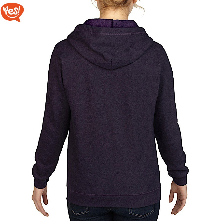 Felpa Con Cappuccio Donna Uusollecy - Zip Frontale, Tinta Unita, Morbida E Casual - Foto 6