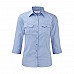 Camicia donna a maniche 3/4 con risvolto