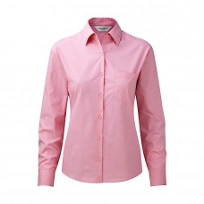 Camicia in popeline maniche lunghe