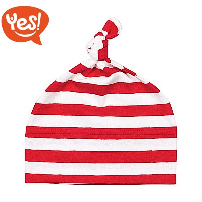 Cappellino baby a strisce