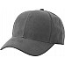 Cappellino regolabile in pelle scamosciata