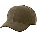 Cappellino regolabile in pelle scamosciata