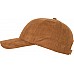 Cappellino regolabile in pelle scamosciata