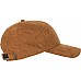 Cappellino regolabile in pelle scamosciata