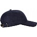 Cappellino regolabile in pelle scamosciata