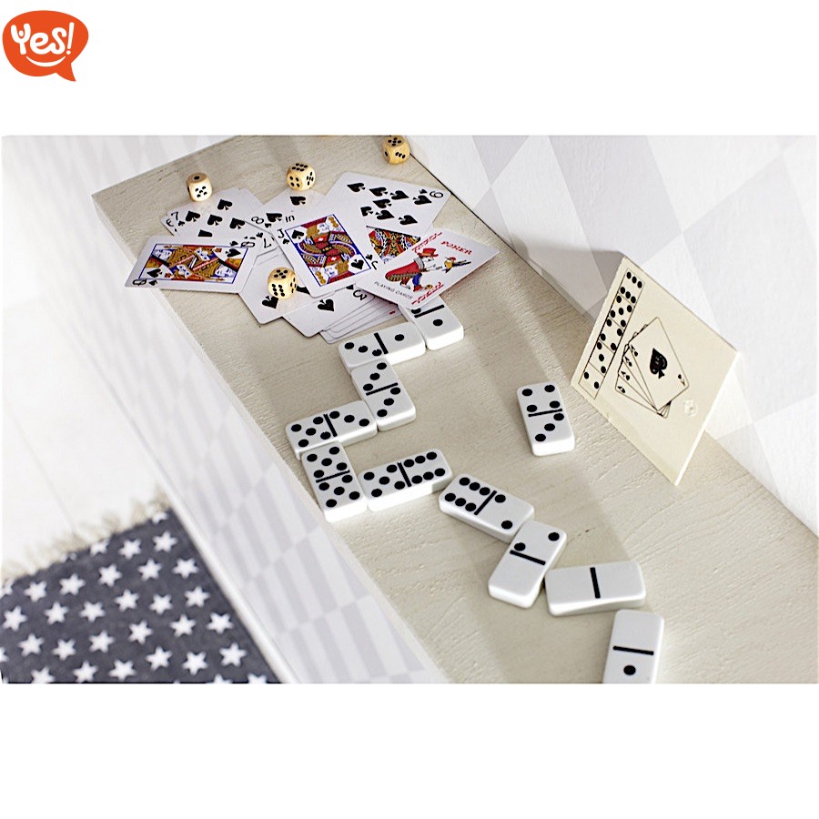 Art Box 7024 - Mazzo Di Carte Da Gioco E 5 Dadi - Set Classico Per Giochi Da Tavolo E Famiglia - 2