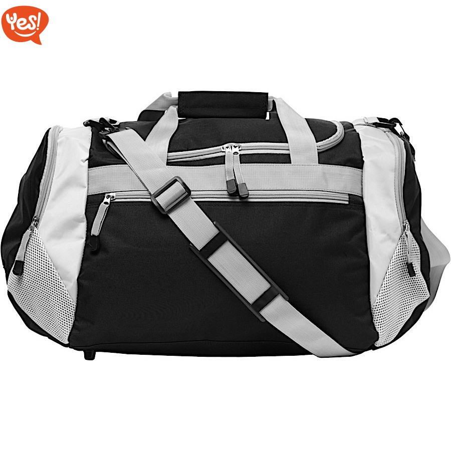 Borsa Sportiva Impermeabile Con Scomparto Scarpe E Bagnato - Nero - Foto 7