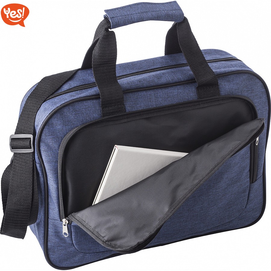 Borsa Messenger Per PC 15” Blu – Tracolla Regolabile – Senza Marca