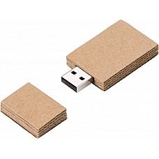 Chiavetta USB in cartone riciclato