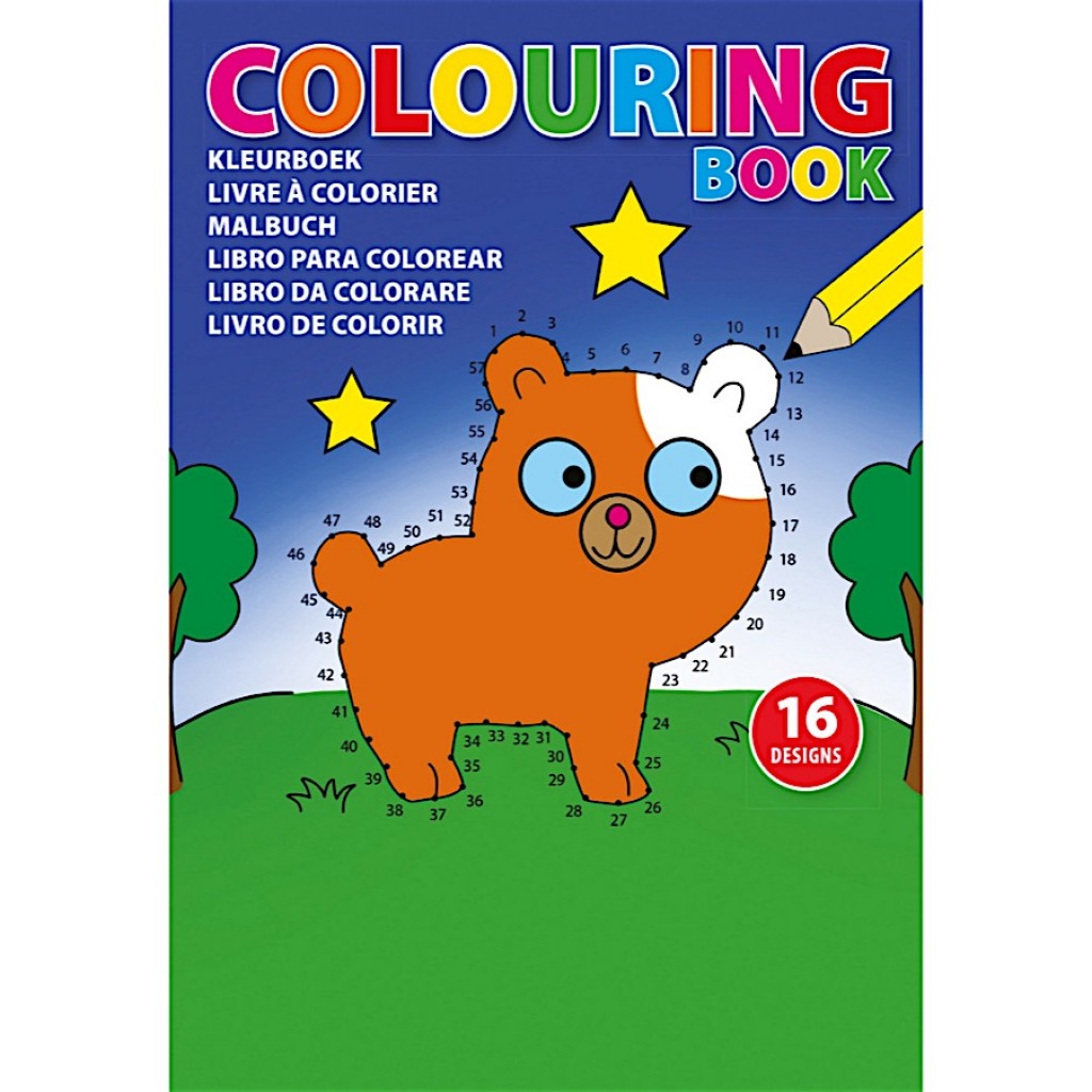 Libro da colorare per bambini, Logo Personalizzato