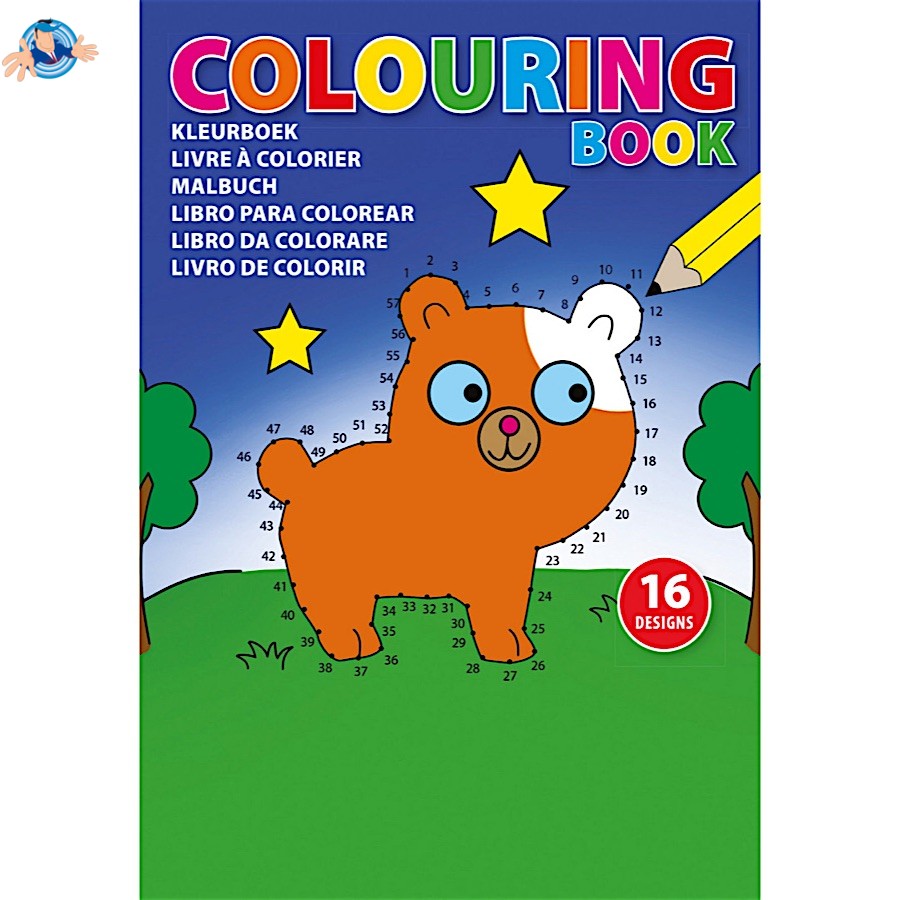 Kit colori e disegni per bambini da personalizzare