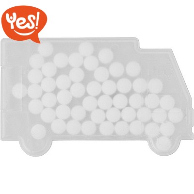 Mentine in scatolina a forma di Camion