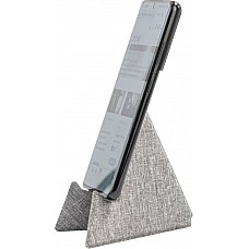 Supporto per smartphone e tablet portatile con porta cavi